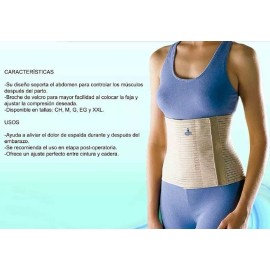 Oppo Faja Abdominal Elástica Post Parto Oppo Moldeada 5 Tallas
