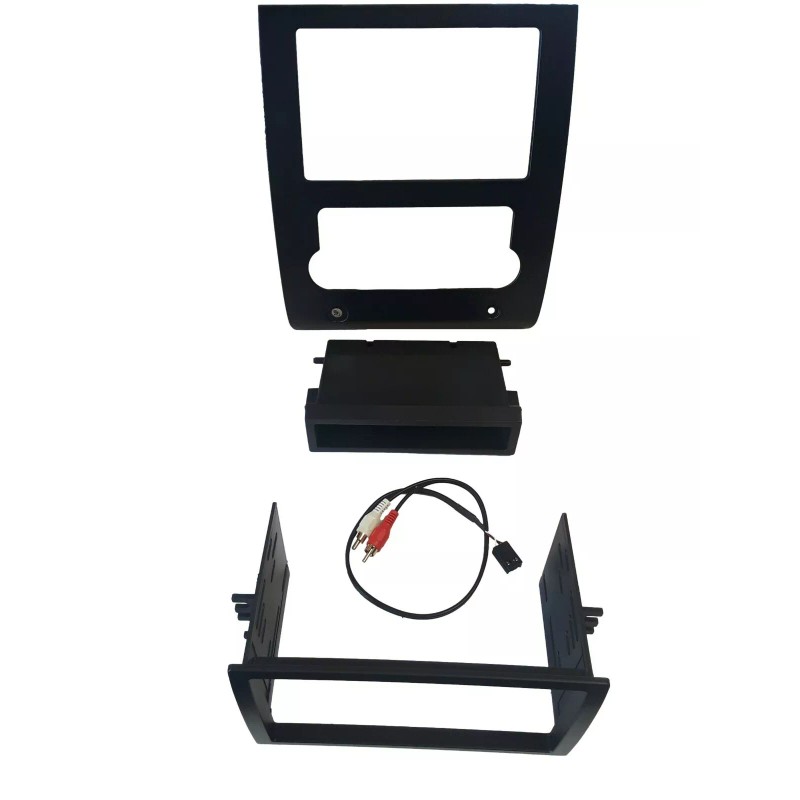 Scosche Car Radio Stereo Single Din Black Dash Kit Panel