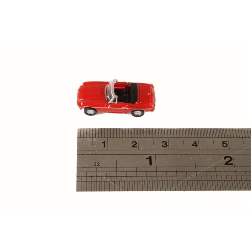 Oxford Diecast NMGB001 MGB Roadster Tartan Red