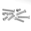 Valorada 20Pcs M6 x 80mm Flat Head Hex Socket Screws,