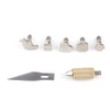 1 Set Pyrography Wood Working and Soldering Tips Alphabet Numbers