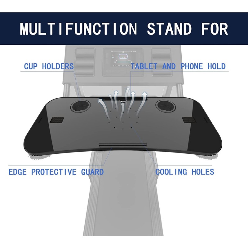 Treadmill Desk Attachment 36 Inches Tread Tray Workstation, Laptop Stand