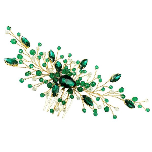 KALLORY Peine Tocado De Novia Accesorios Para El Cabello De