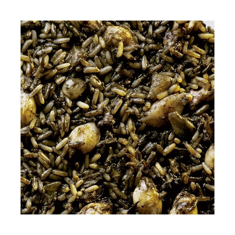 Carmencita. Dry Black Rice Paella Stock. 50g (1.76oz).