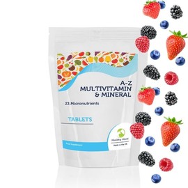 A-Z Multivitamins and Minerals 23 Micronutrients Complex x Sample Pack 7 Tablets Health Supplements