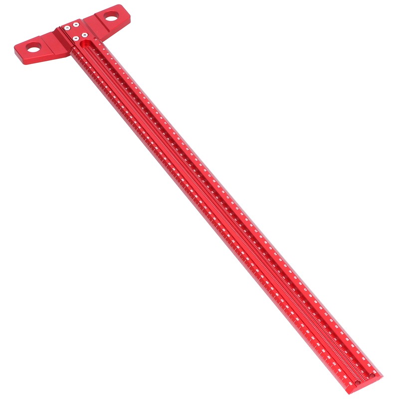 T Square Ruler Aluminum Alloy Removable Woodworking Scriber Art Framing