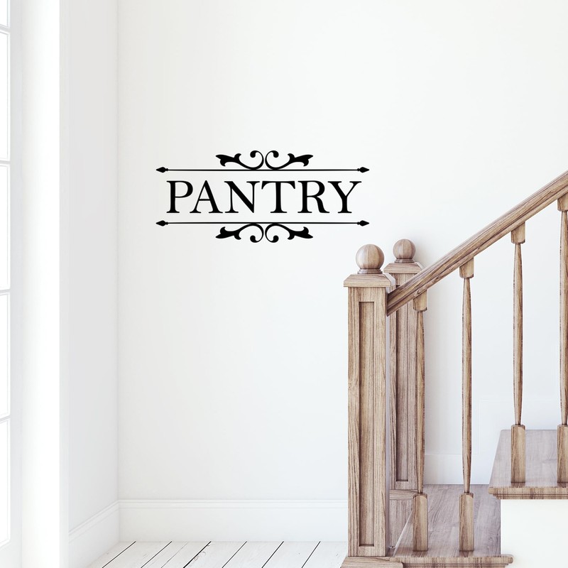 Pantry Vinyl Wall Decal Sticker Art Decal for Pantry Room