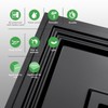 STICKGOO Black Drop Ceiling Tile 2ft x 2ft, Ceiling Panel
