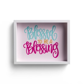 DaySpring Cards Wall Decor-Blessed to Be A Blessing (8 x 10)