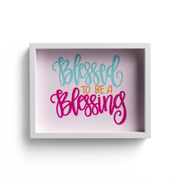 DaySpring Cards Wall Decor-Blessed to Be A Blessing (8 x
