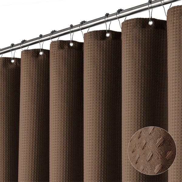 Dynamene Dynamene Long Fabric Shower Curtain - 78 inch Long