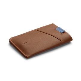 Bellroy Card Sleeve (Premium Leather Card Case or Minimalist Wallet, Holds 2-8 Cards or Business Cards, Storage for Folded Banknotes) - Teal, hazelnut, Minimalist