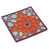 Images d'Orient Coaster Moucharabieh M3 9x9cm PVC 50g Washable Shatterproof