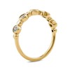 Cali Trove, Yellow Gold Vermeil Plated Stacking Wedding Rings For