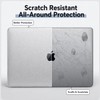 ZOBUU Clear Glitter Case for MacBook Neo 13-inch 2026 A3404,