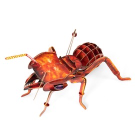 Tapwish 3D Paper Puzzle Educational Toys for Kids Ages 4-8, Preschool DIY Craft Learning Toys, Birthday Gifts for Boys and Girls (Ant, 70 pcs)