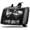 Headlights Assembly for 2007-2014 Chevy Tahoe Suburban 1500,07-13 Chevy Avalanche