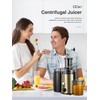 Qcen Juicer Machine, 500W Centrifugal Juicer Extractor with Wide Mouth