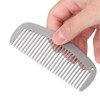 Lixada Titanium Comb Anti-Static Hair Beared Comb Pocket Comb