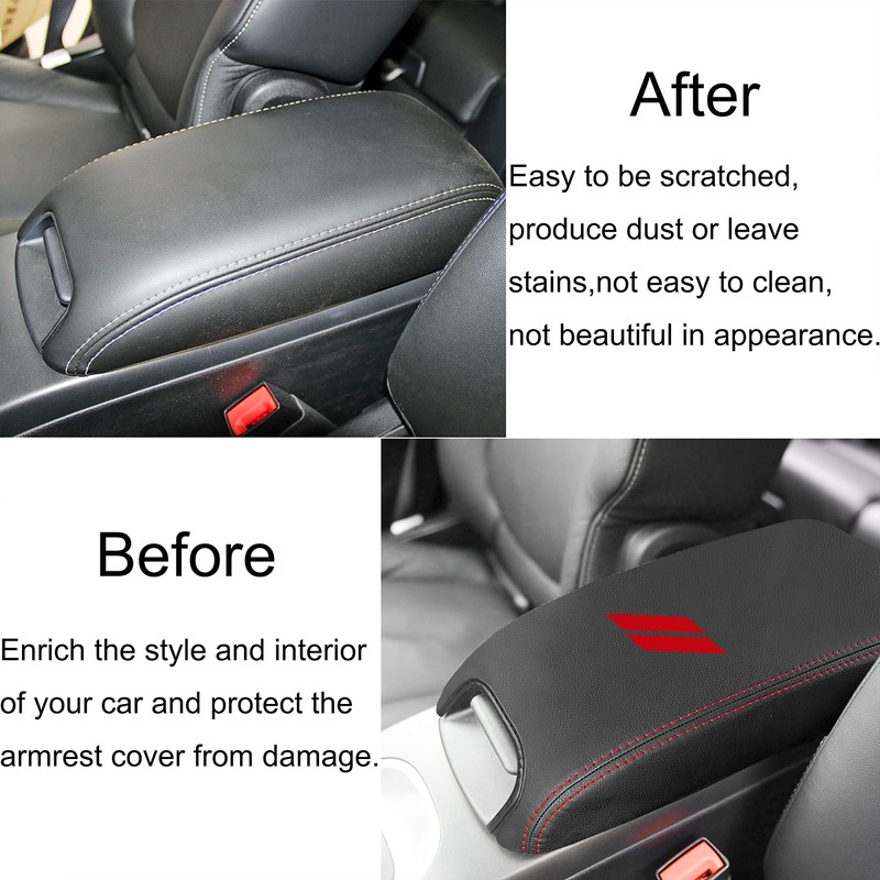 YOSRTER for Dodge Journey Accessories 2011-2020 Center Console Armrest Cover