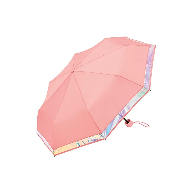 ESPRIT Pocket Umbrella with Iridescent Edges, Shiny Border murex shell