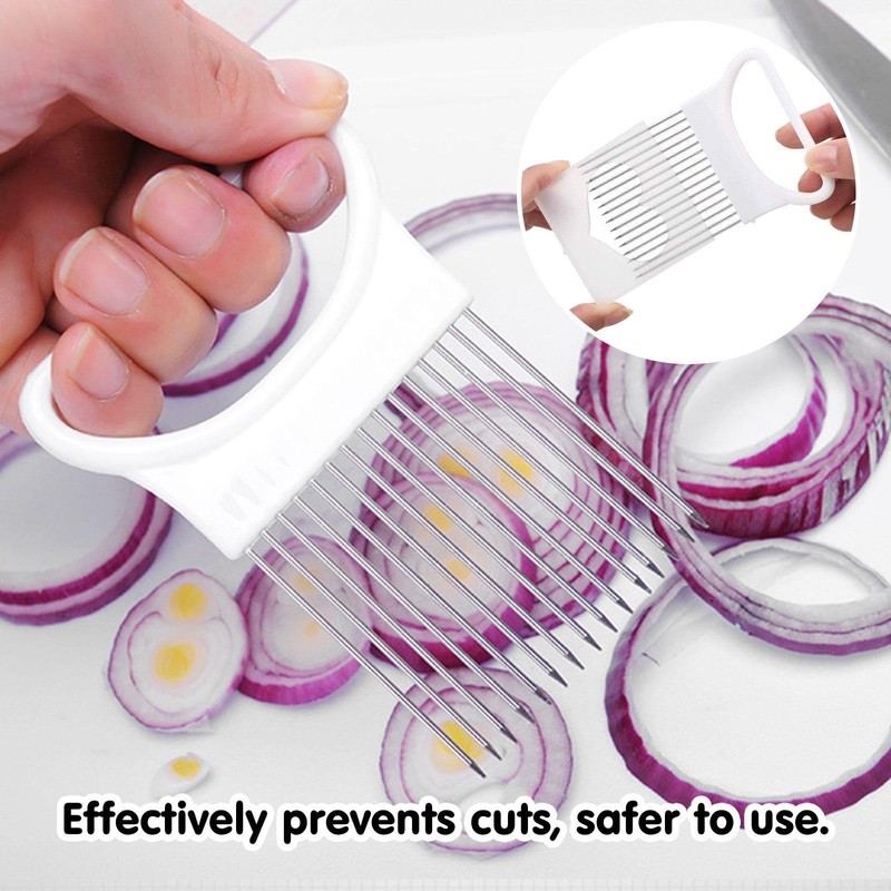 GDFHBD 2 Pieces Fruit And Vegetable Fixer, Kitchen Tools, Onion