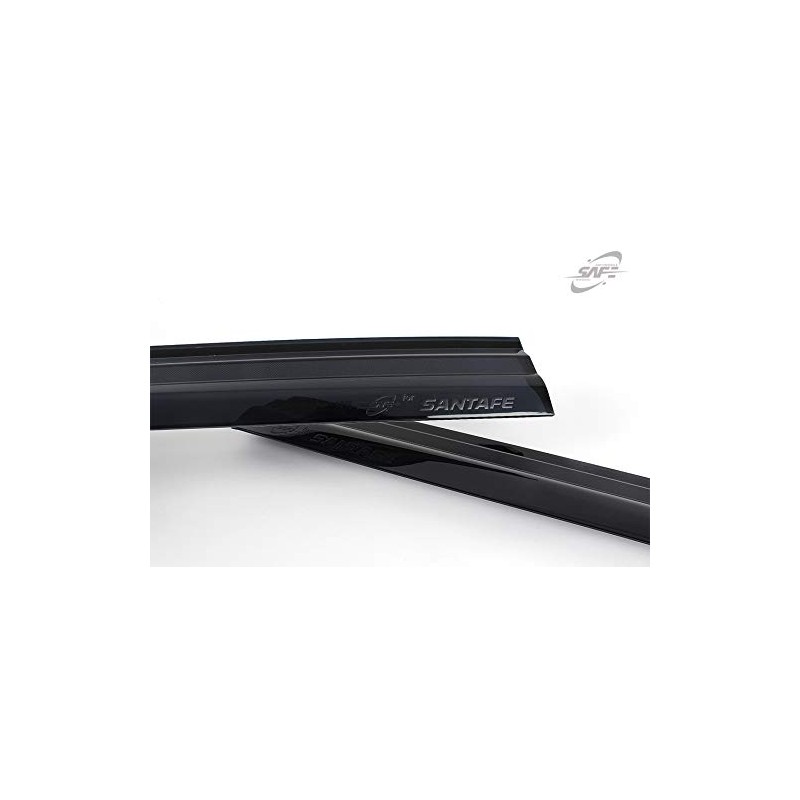 Safe Smoke Window Visor Sun Rain Vent Guard 4 Pcs