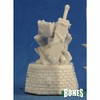 Male Paladin Miniature 25mm Heroic Scale Figure Dark Heaven Bones