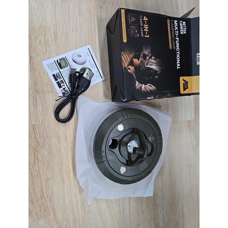 Better Camper Multi Functional Camping Lamp - Rechargeable String Lights