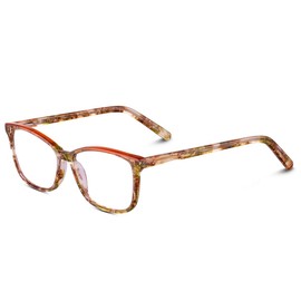 Gechiqno Blue Light Computer Glasses Women Mens Gaming Glasses Square Frame with Clear Lens Gift for Office Workers Programers and Students