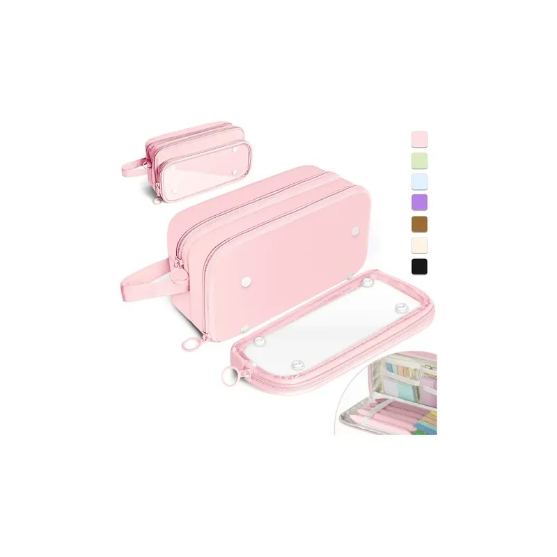Estuche De Lapicera Gran Capacidad Pencil Case Organizadora