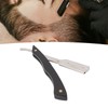 Beard Blade Holder Stainless Steel Foldable Manual Barber Straight Edge