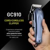 GA.MA GC910 Hair Clipper, Corded or Cordless, Ultra-Sharp Stainless Steel