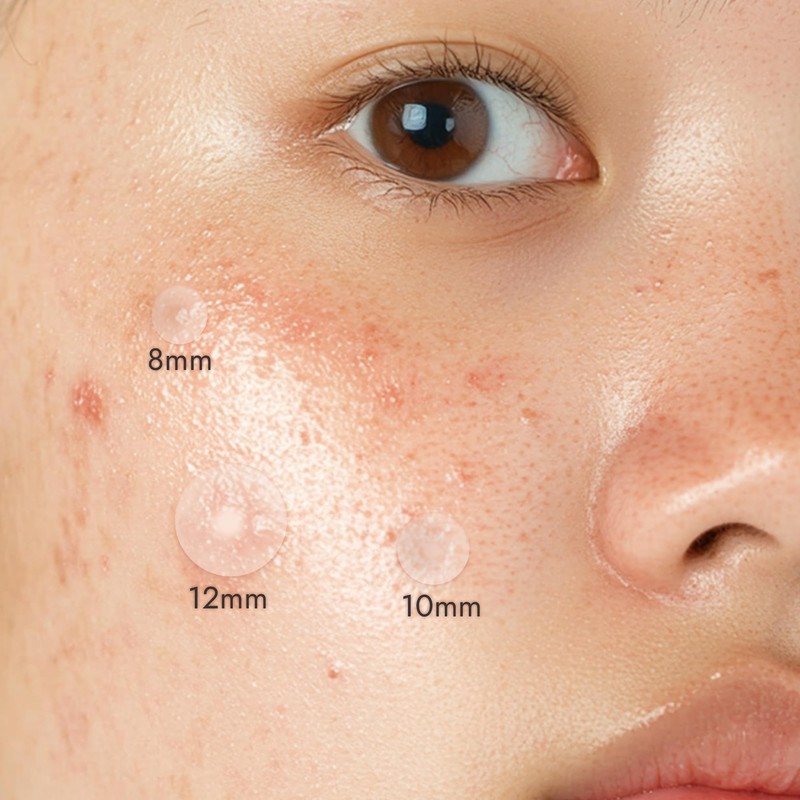 Epielle Over-Zit Acne Clear Patches 138 Count, Hydrocolloid Acne Pimple