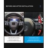 ontto Car Steering Wheel Shift Paddle Shifter Extension fit for