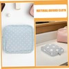 IWOWHERO 4pcs Reusable Sanitary Napkin Storage Bag Set with Multicompartment