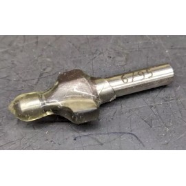 Wisconsin Knife Works WKW Corner Rounding Router Bit HSS 1/4" Radius 45/64" CD 65002 USA Roundover