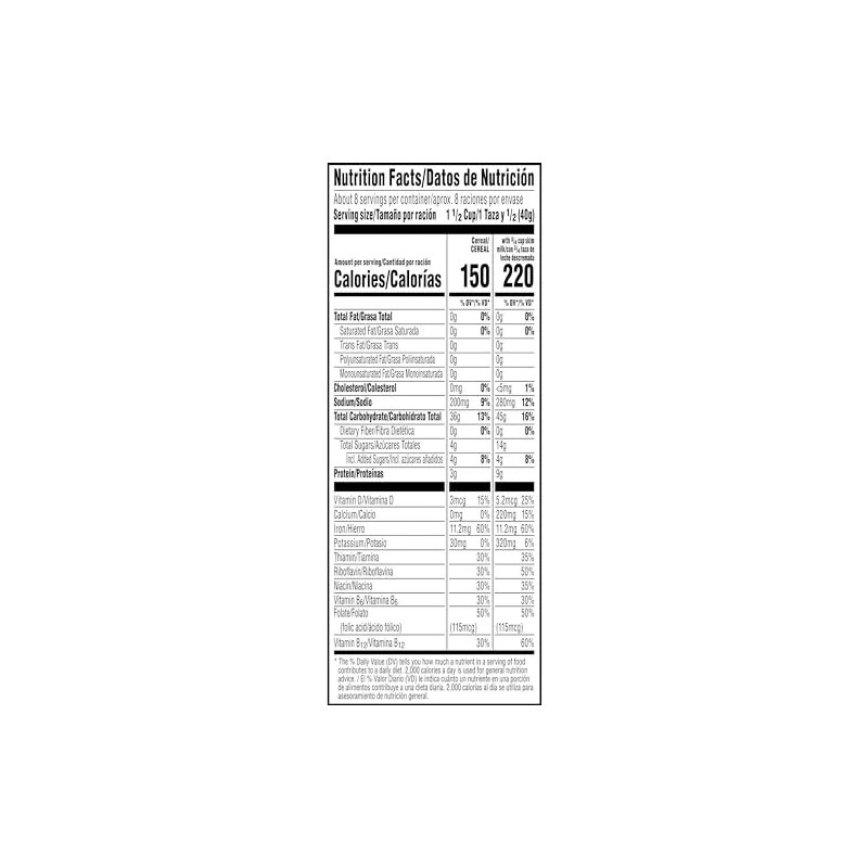 Rice Krispies Kellogg's Rice Krispies Cereal 12 Ounce Fat Free