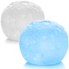 com-four® 2 x LED Moon 3D Bedside Lamp in Moon