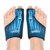 Luguiic 2-Pack Foot Ice Pack Wraps – Non-Slip Bunion Relief