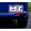 Haiti HT Reflective Sticker Decal
