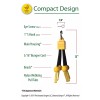 The Banana Bungee Banana Holder Hanger - Hook Stand Basket