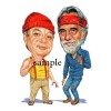 CHEECH AND CHONG REFRIGERATOR MAGNET TOOL BOX LOCKER CHRISTMAS GAG GIFT MAN CAVE