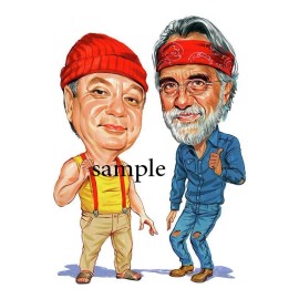 CHEECH AND CHONG REFRIGERATOR MAGNET TOOL BOX LOCKER CHRISTMAS GAG GIFT MAN CAVE