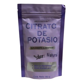 Citrato De Potasio Puro 150g Joy Natura Sabor Natural                                                                                                 
