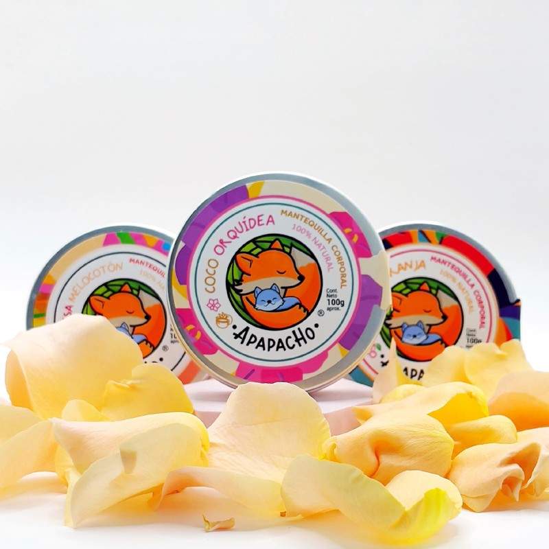 Apapacho Bálsamos - Mantequilla Corporal (Cereza-Naranja)