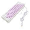Gaming Keyboard USB 61 Keys Ergonomic Contrast Color 6 RGB