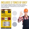 Wood Scratch Repair Fill Stick for Grey (Set of 3),