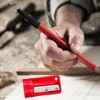 10pcs Carpenter Pencil,6.85 Inches Flat Construction Pencils Hard Black Carpenter