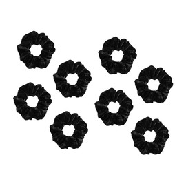 Baluue 8pcs Velour Hair Comfortable Elastic Ponytail Holders for Women and Girls Lightweight Hair Ties Easy to Use and Carry for Everyday Styles